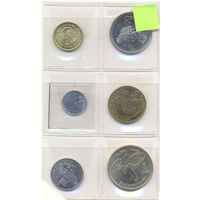 Гватемала комплект монет (6 шт.)