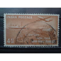 Индия 1954 100 лет маркам Индии, почтовый транспорт