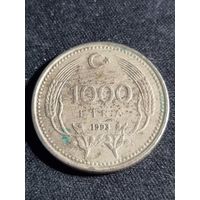 Турция 1000 лир 1993