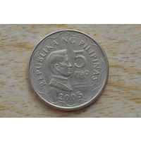 Филиппины 5 писо 2005