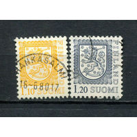 Финляндия - 1979 - Гербы - [Mi. 834-835] - полная серия - 2 марки. Гашеные.  (Лот 164AY)