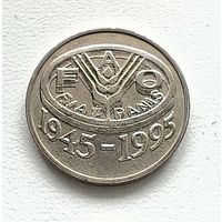 Румыния 10 леев, 1995, 50 лет продовольственной программе - ФАО 4-2-12,26,27,28