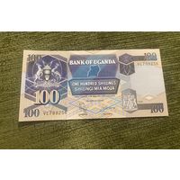 100 шиллингов 1996, Уганда, UNC, с рубля!!!