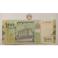 Werty71 Йемен 1000 риалов 2017 UNC банкнота