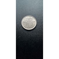 Нидерланды 10 центов 1955 г.
