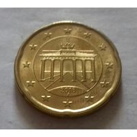20 евроцентов, Германия 2018 J, AU