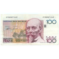 Бельгия 100 франков 1978-1982 год.