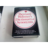 Merriam Webster's Dictionary of Synonyms: a dictionary of discriminated synonyms  with antonyms and analogous and contrasted words. - Springfield: Merriam-Webster. - 910p.