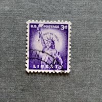 Марка США 1954 год  Статуя Свободы
