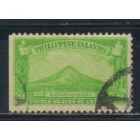 США Колонии Филиппины 1932 Вулкан Майон о.Лусон Стандарт #323