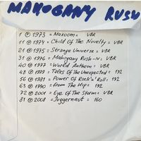 CD MP3 дискография MAHOGANY RUSH - 1 CD