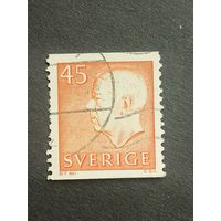 Швеция 1964. Король Густав VI Адольф