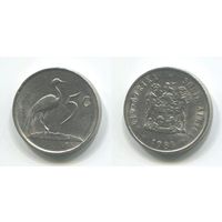 Южная Африка. 5 центов (1981, XF)
