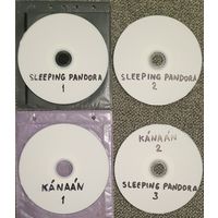 CD MP3 SLEEPING PANDORA (2017 - 2023), KANAAN (2018 - 2024) - полная дискография - 4 CD (Psychedelic-/Space rock)