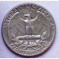 США 25 центов 1942 год (серебро)