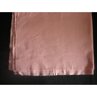 Лот 101 Фланель розового цвета длина 115см ширина 75см СССР