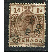 Британские колонии - Гренада - 1921/1931 - Георг VI 1P - [Mi.86] - 1 марка. Гашеная.  (Лот 46EW)-T25P3