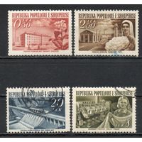 Восстановление Албания 1953 год 4 марки
