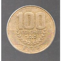 Коста- Рика. 100 колон 1999