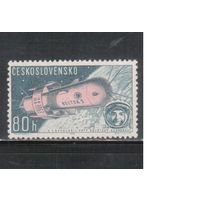 Чехословакия-1963,(Мих.1413)  **  , Космос