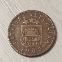 Латвия 1 сантим 1992г.