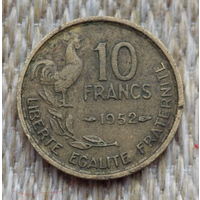 Франция 10 франков 1952 года. Новогодняя ликвидация!
