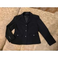 Школьный чёрный пиджак р.158