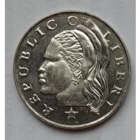 Либерия 25 центов 2000 г.