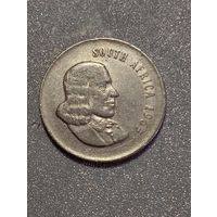 ЮАР  20 центов 1965 года