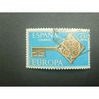 Испания 1968. Марки Европы. Ключ. Полная серия