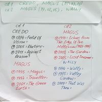 CD MP3 дискография CREDO, MAGUS, WALLY - 2 CD