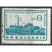 Болгария. Авиа. Целюлозно бумажный комбинат. 1964г. Mi#1494.