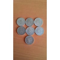 20 грош 1949, 1969, 1973, 1975, 1977, 1979, 1981. Сборный лот, 7 монет.