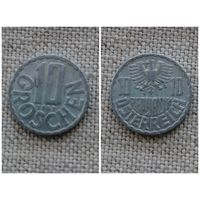 Австрия  10 грошей 1963