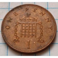 Великобритания 1 пенни, 1996     ( 2-7-7 )