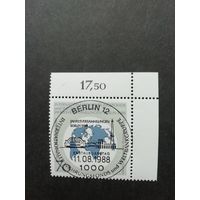 Западный Берлин 1988 Марка "Ежегодное собрание Международного валютного фонда и Группы Всемирного банка" (гашеная с клеем) Mi.817