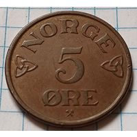 Норвегия 5 эре, 1953     ( 2-11-6 )