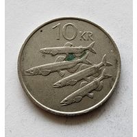 Исландия 10 крон, 1987