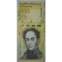 Венесуэла 100000 боливар 2017 г.