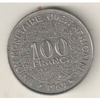 Западная Африка 100 франк 1969