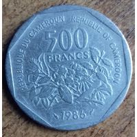 Камерун 500 франков 1986