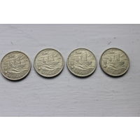 4 монеты города героя Мурманск по 2 рубля.