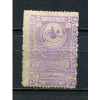 Османская Империя - 1900 - Фискальная марка 1Р - 1 марка. MH.  (LOT AV13)
