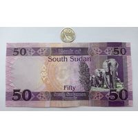 Werty71 Южный Судан 50 фунтов 2017 UNC банкнота
