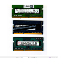 Память для ноутбука разная по 2GB (DDR3 и DDR4)