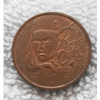 1 евроцент 1999 Франция #02