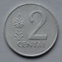 Литва, 2 цента 1991 г.