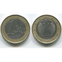 Германия. 1 евро (2002, буква G)
