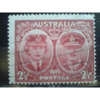 Австралия 1945 Герцог и герцогиня Глочестерские