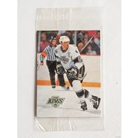 С 1 руб Карточка Wayne Gretzky NHL ( Грецки ) начало 1990-ых запаяна в плёнке-пакетике